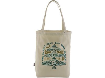 Patagonia Market Tote How to Save, bleached stone