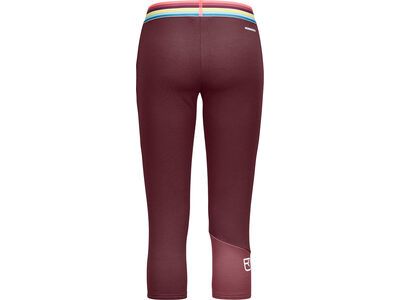 Ortovox Merino Fleece Light Short Pants W, winetasting - Bild 2