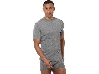 super.natural M Sierra140 Tee, cashmere grey melange - Bild 5