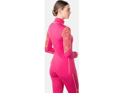 Kari Traa Eloise Half Zip Baselayer, bright pink - Bild 4