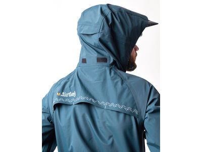 dirtlej DirtSuit Core Edition, steel blue/orange - Bild 11