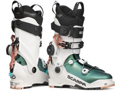 Scarpa F1 RS Woman, white/rainbow green - Bild 6