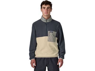 Patagonia Men's Microdini 1/2-Zip Fleece Pullover, pelican - Bild 2