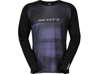 Scott Trail Tuned Long-Sleeve Men's Tee black/swish purple