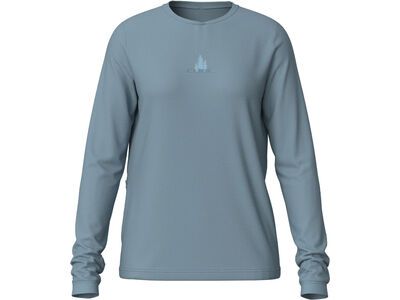 Cube MTB WS Rundhalstrikot Soft Touch langarm blue