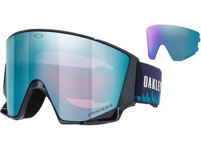 Oakley Flow Scape L, Prizm Snow Sapphire Iridium / mikaela signature - Bild 1