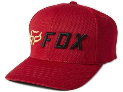 Fox Apex Flexfit Hat, red/black