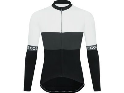 Le Col Sport Tricolour Long Sleeve Jersey black/grey/white