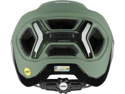 uvex react MIPS, moss green-black matt - Bild 3
