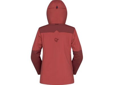 Norrona tamok thermo80 Zip Hood W's, cowhide/port - Bild 3
