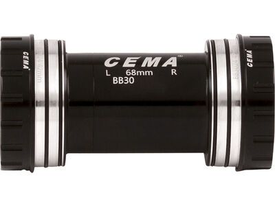 CEMA BB30 Interlock SRAM DUB - Keramik, black