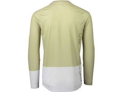 POC MTB Pure LS Jersey, prehnite green/hydrogen white - Bild 2