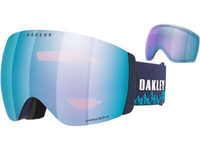 Oakley Flight Deck Pro L, Prizm Snow Sapphire Iridium & Prizm Snow Iced Iridium / mikaela signature - Bild 1