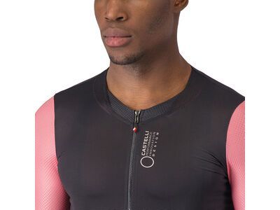 Castelli Corretto LS Jersey, black/rosa giro-silver moon - Bild 3