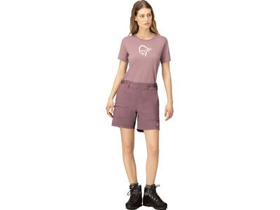 Norrona femund light cotton Shorts W's, grape shake - Bild 3