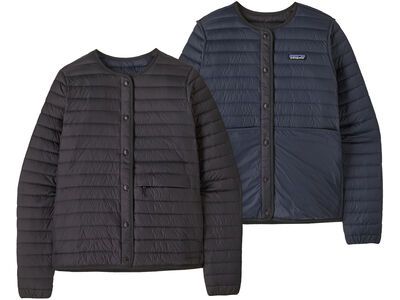 Patagonia Women's Lightweight Reversible Down Sweater Cardigan, black - Bild 1