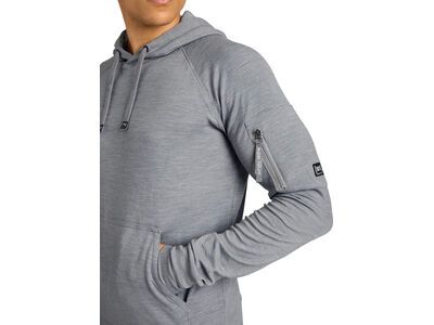 super.natural Favourite Pocket Hoodie Herren, cashmere grey melange - Bild 5