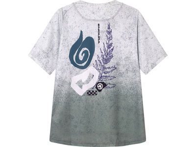 Endura Damen Singletrack Kurzärmeliges Bedrucktes T-Shirt, aero blue - Bild 2