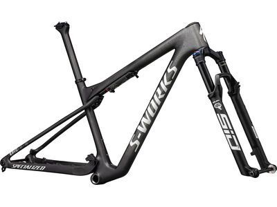 Specialized S-Works Epic World Cup Frameset, satin smoke granite/white silver - Bild 2