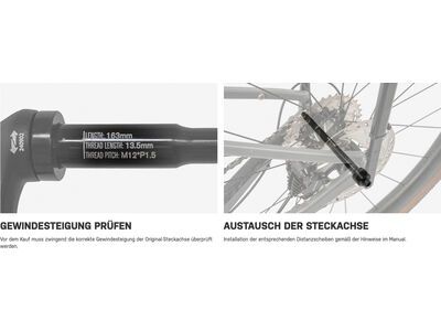 Topeak Zi:Rak Thru-Axle M12 x P1.75 - Bild 2