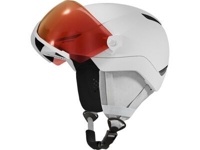 Atomic Revent Visor JR, Red Flash / white heather - Bild 2