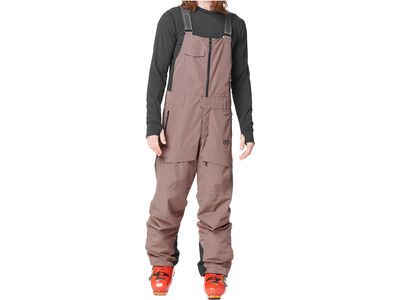 Picture U28 Bib Pants deep taupe