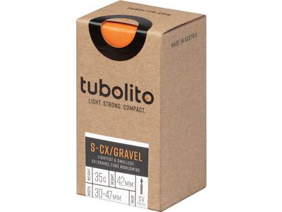 Tubolito S-Tubo CX/Gravel 42 mm - 700C/650B x 32-50, orange