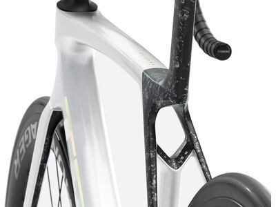 Trek Madone SL 6 Gen 8, gloss crystal white/matte deep smoke - Bild 4