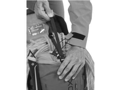 Ortovox Peak 40 Dry, black steel - Bild 6