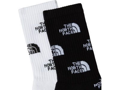 The North Face Everyday Crew Sock Logo 2er Pack, tnf black/tnf white - Bild 2
