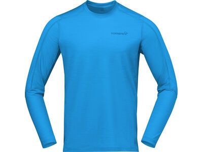 Norrona falketind equaliserUll Long Sleeve M's, brilliant blue - Bild 1