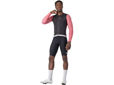 Castelli Corretto LS Jersey, black/rosa giro-silver moon - Bild 6