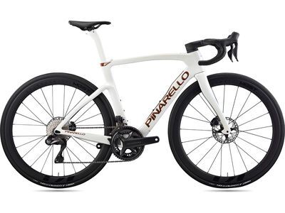 Pinarello F7 Ultegra Di2 2x12 / MOST Ultrafast 45 alabaster white shiny