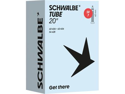 Schwalbe Schlauch SV 7 20 Zoll / 40/62-406 - Bild 1