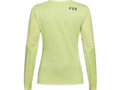 Fox Womens Flexair Long Sleeve Jersey, lime - Bild 2