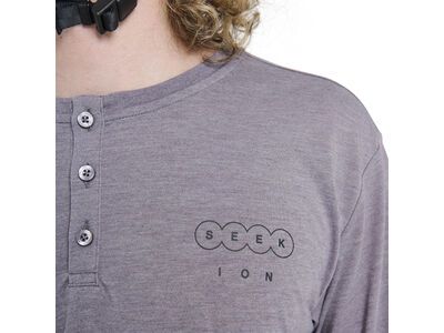 ION MTB Jersey Seek Amp Short Sleeve Men, shark-grey - Bild 3