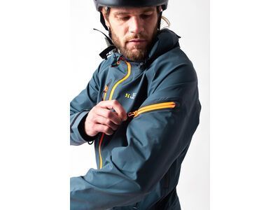 dirtlej DirtSuit Core Edition, steel blue/orange - Bild 10