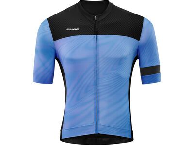 Cube Blackline Trikot kurzarm, blue pattern