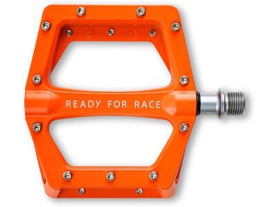 Cube RFR Pedale Flat Race, orange
