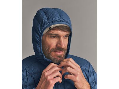 Ortovox DownWool 180 Hooded Jacket M, blue nunatak - Bild 3