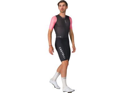 Castelli Saturday Morning Skinsuit, black/rosa giro/smoky gray - Bild 9