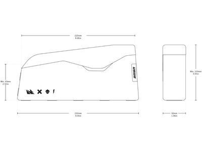 USWE Top Tube Bag Magnetic - Bild 7