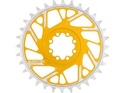 Burgtec 3 mm Offset Thick Thin Chainring SRAM 8-Bolt, bullion - Bild 9