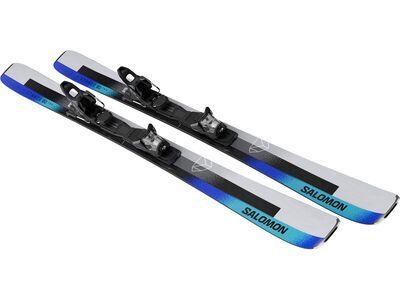 Salomon Stance 80 + M11 GW, silver met./turquoise/race blue - Bild 6