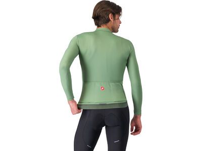 Castelli Espresso Thermal Jersey, green pepper/deep green - Bild 2