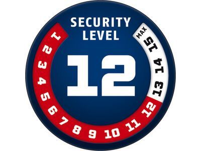 Abus Granit Plus 640/135HB230 + Halter TexKF, black - Bild 4