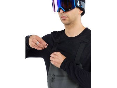 Volcom Roan Bib Overall, dark grey - Bild 3