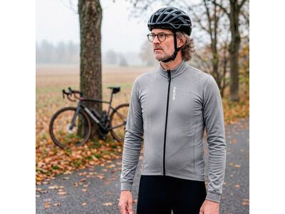 GripGrab RIDE Thermal Long Sleeve Jersey, grey - Bild 8