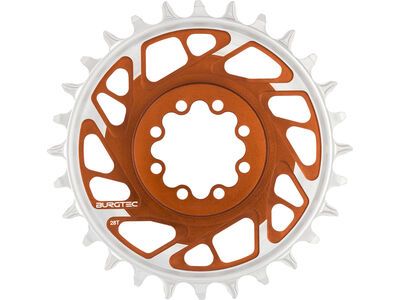 Burgtec 3 mm Offset Thick Thin Chainring SRAM 8-Bolt, kash bronze - Bild 1