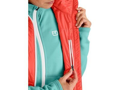 Ortovox Swisswool Piz Vial Vest W, coral - Bild 5